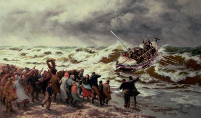 The Return of the Lifeboat by Thomas Rose Miles